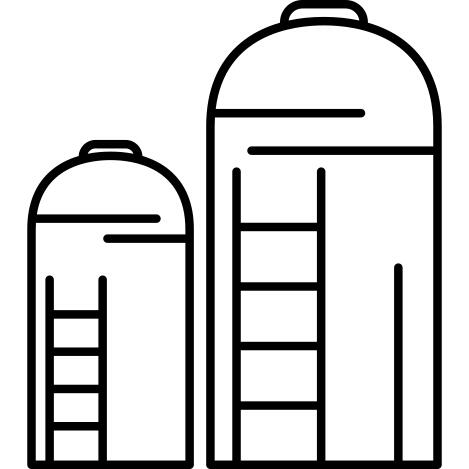 两个谷仓