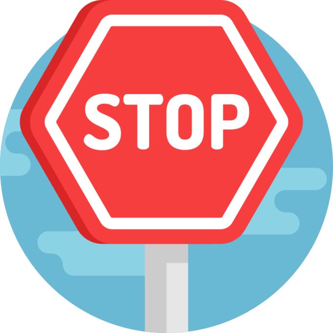 Stop sign