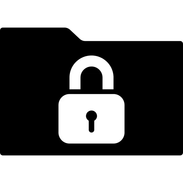 Lock folder interface symbol
