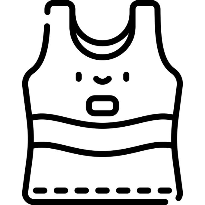 Sleeveless shirt