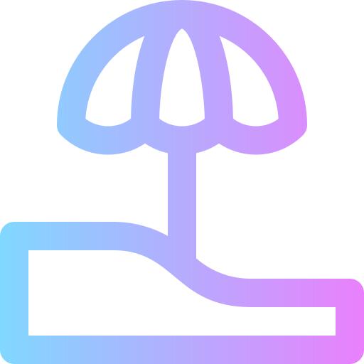 Beach umbrella