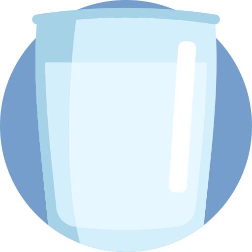 Glass of water