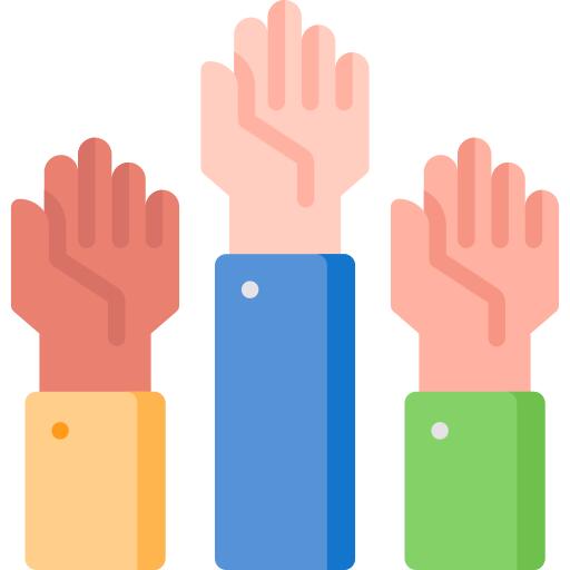 Raise hand