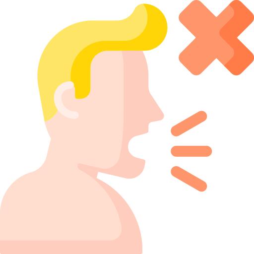 No shouting