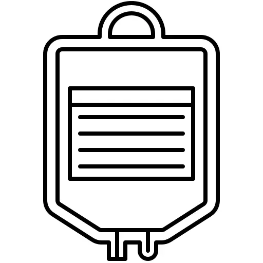 Intravenous saline drip