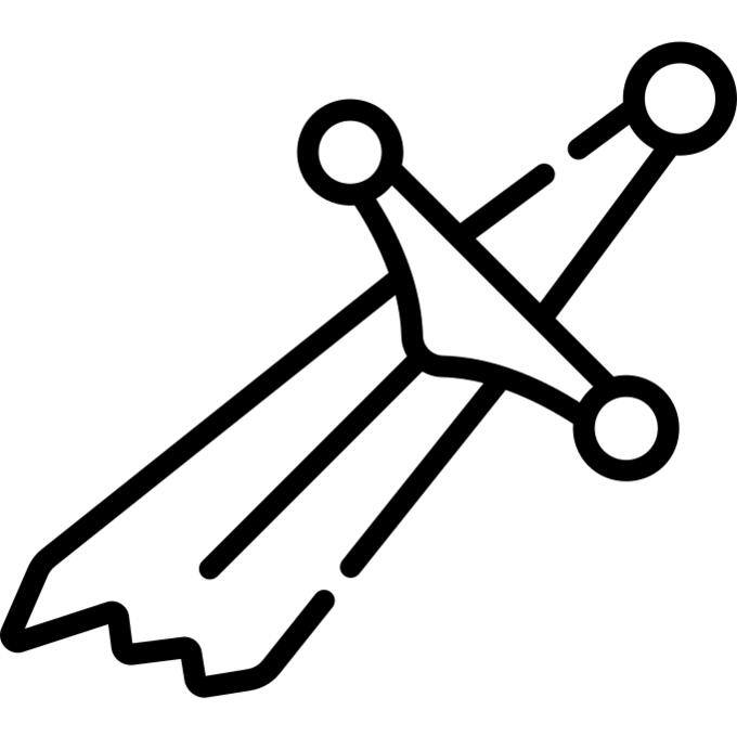 Broken sword