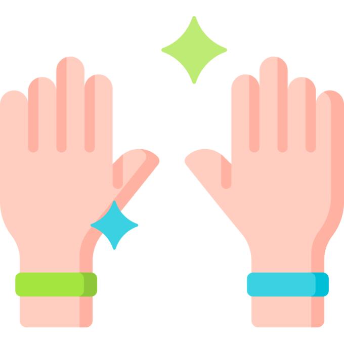 Two hands