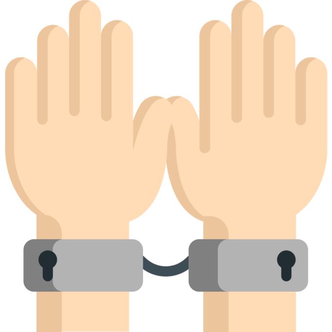 被捕