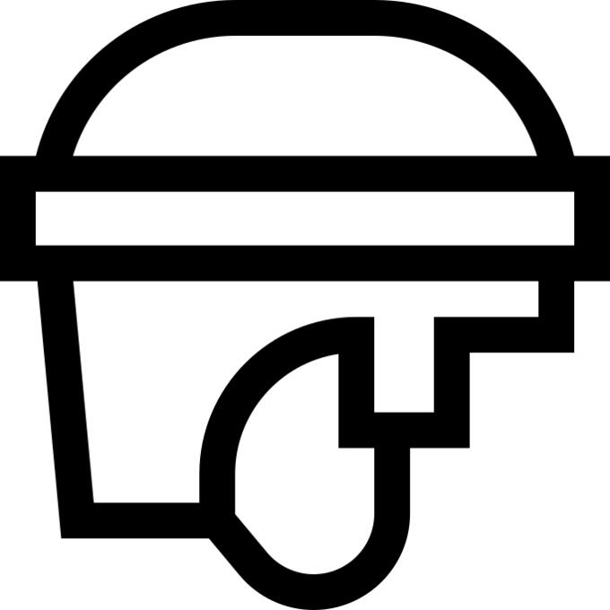 Hockey helmet