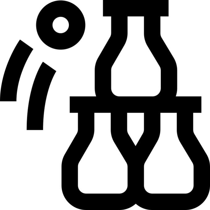 瓶子扔
