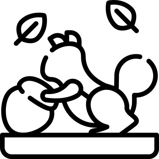 Squirrel and acorn