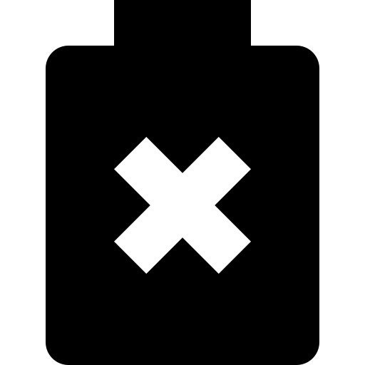 Empty battery