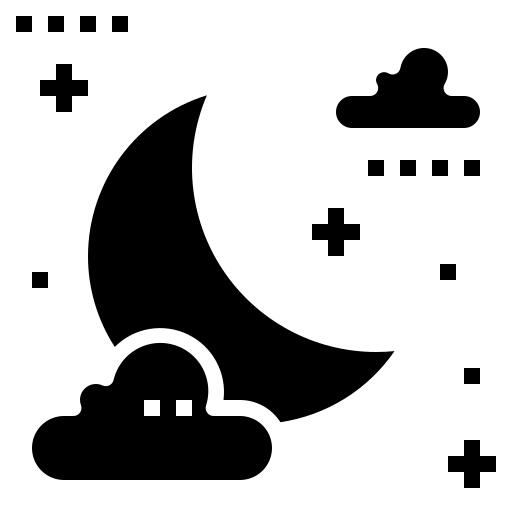 Cloudy night