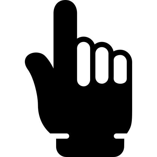 Pointing up