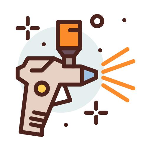 Spray paint gun