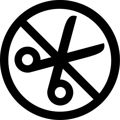 No cutting
