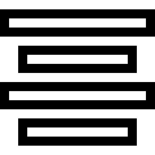 中心对齐