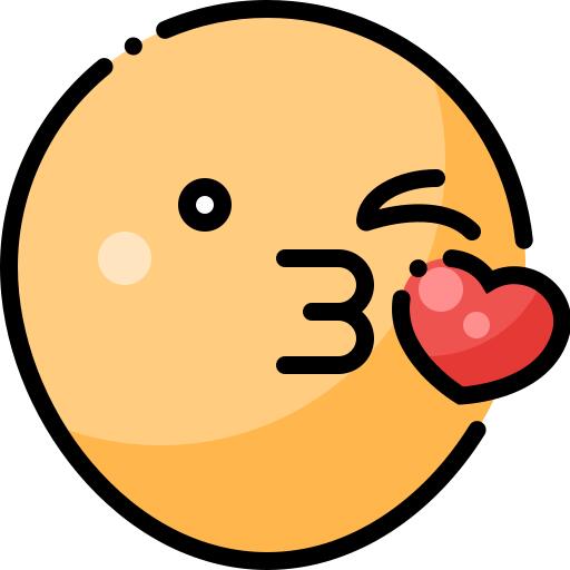 Blow kiss