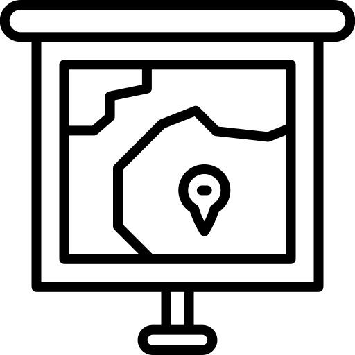 Hanging map