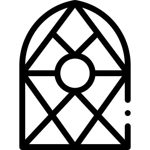 Stained glass window
