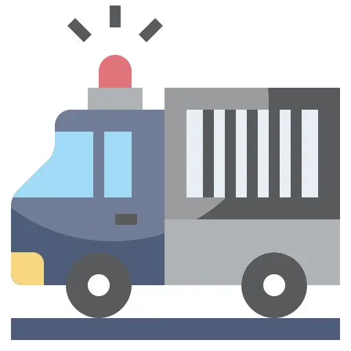 警车
