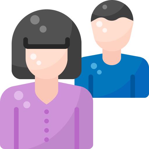 Male and female