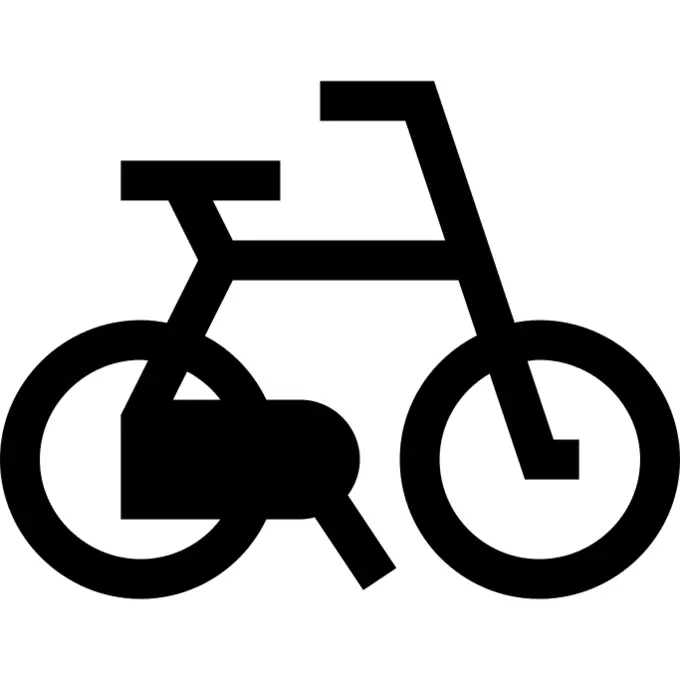 骑自行车