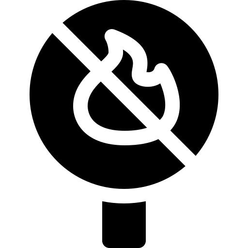 No fire