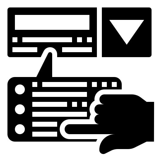 Drop down menu
