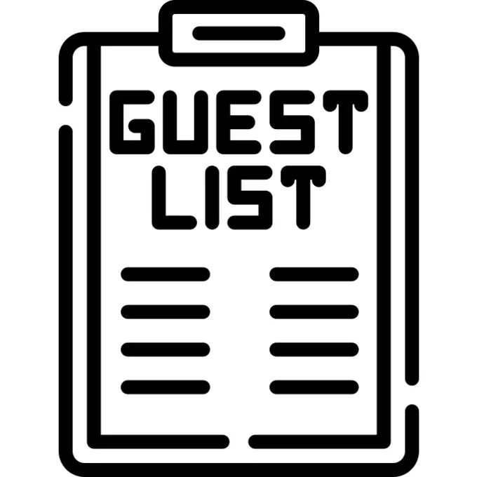 Guest list
