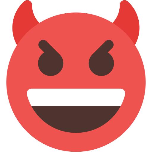 Grinning