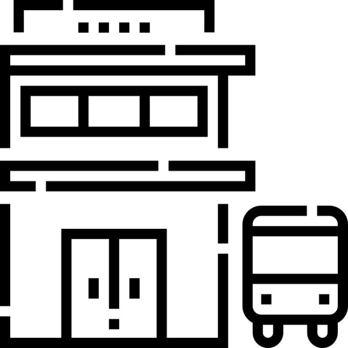 公车站
