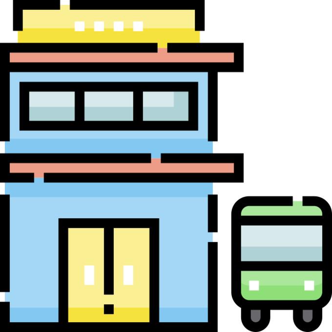 Bus station