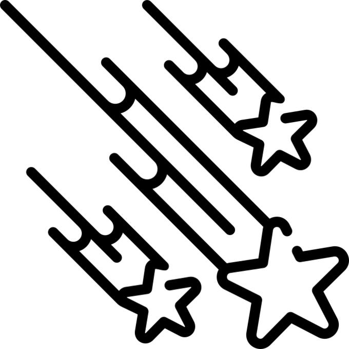 Shooting stars