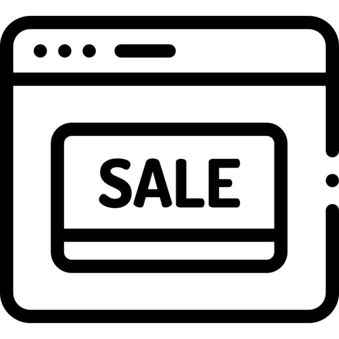 Sale button