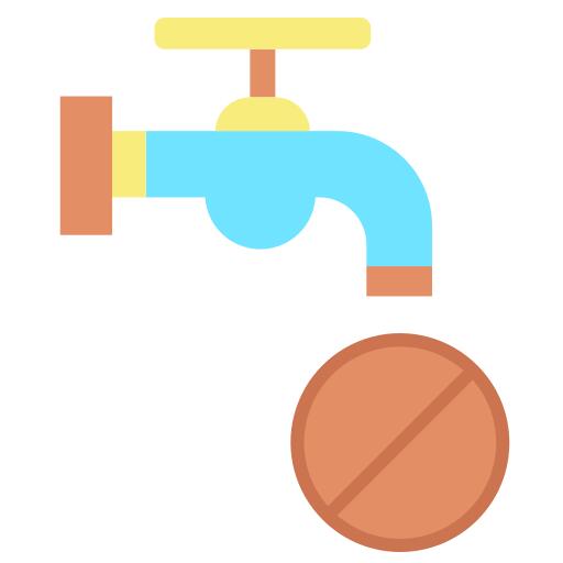 No water