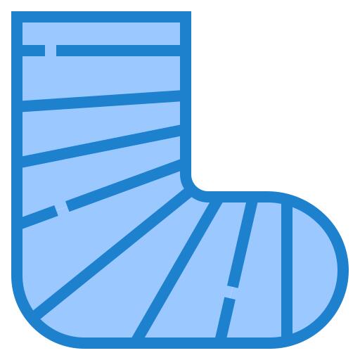 Broken leg