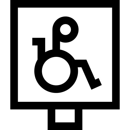 Disabled sign