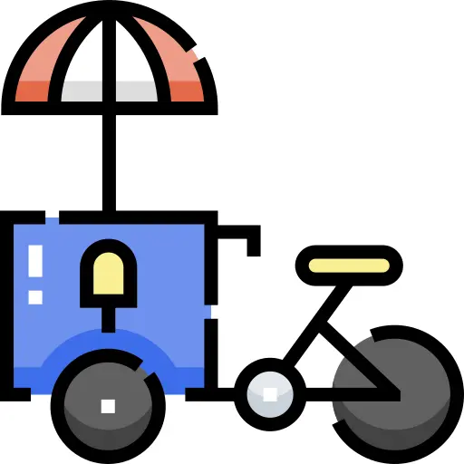 Ice cream cart