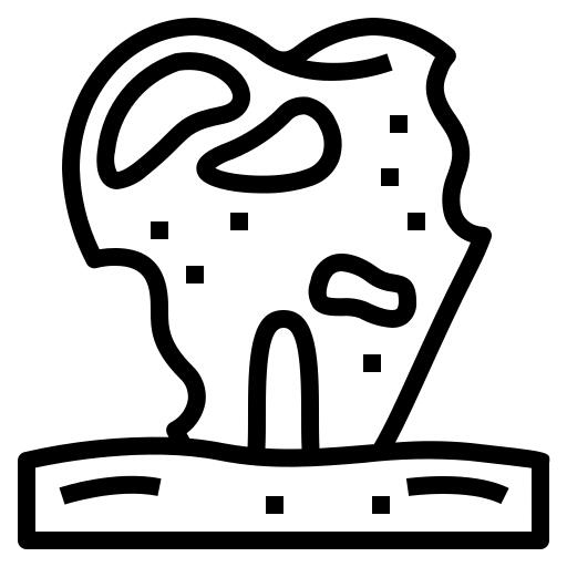 Broken tooth