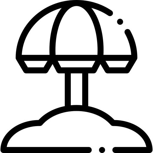 Beach umbrella