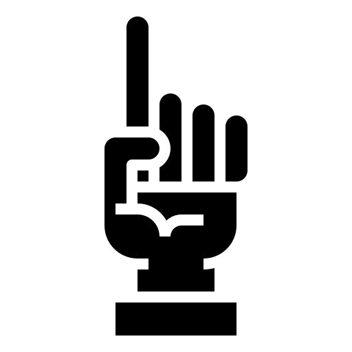 Foam hand
