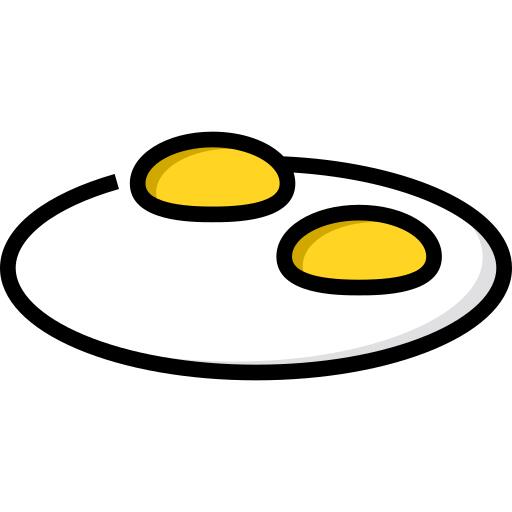 Fried eggs