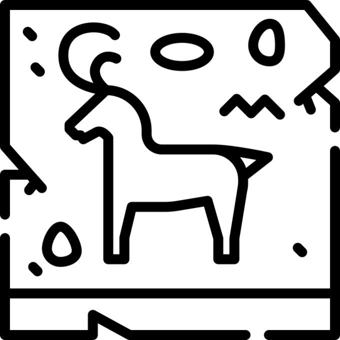 Cave painting