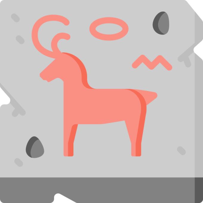 Cave painting