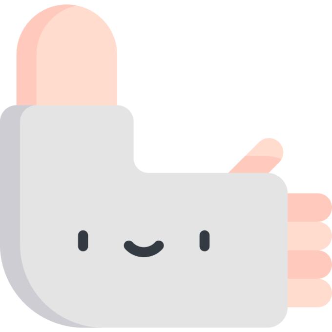 手臂石膏