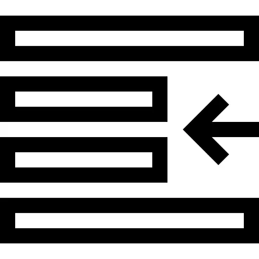 Left indent