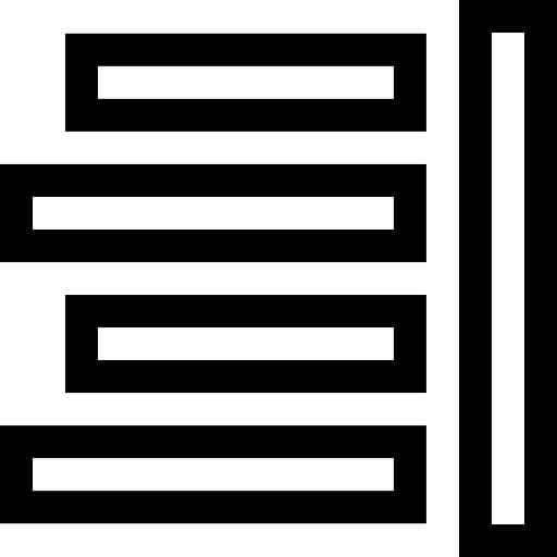 Right alignment