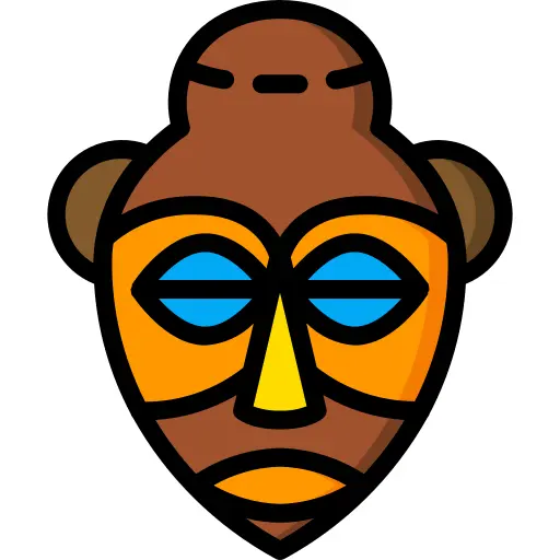 African mask