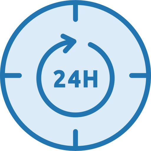 24 hours support